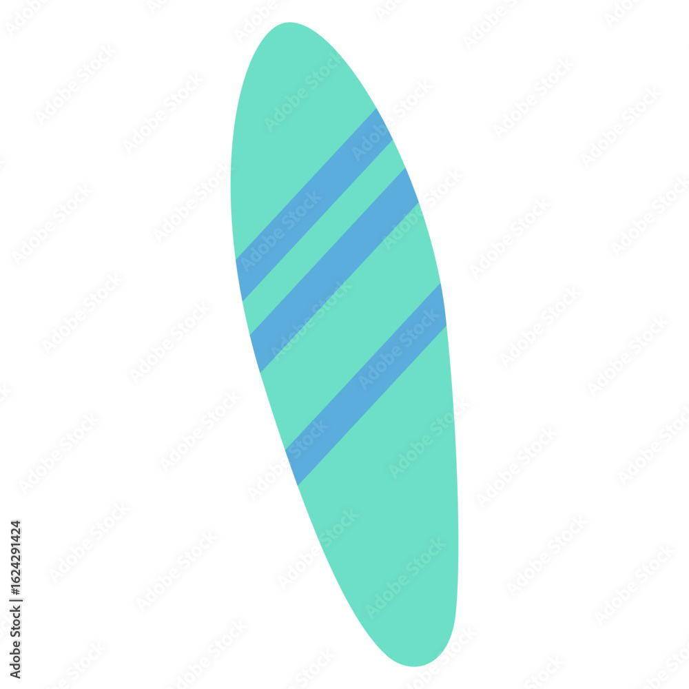 Summer Sticker Illustration Summer Sticker Illustration