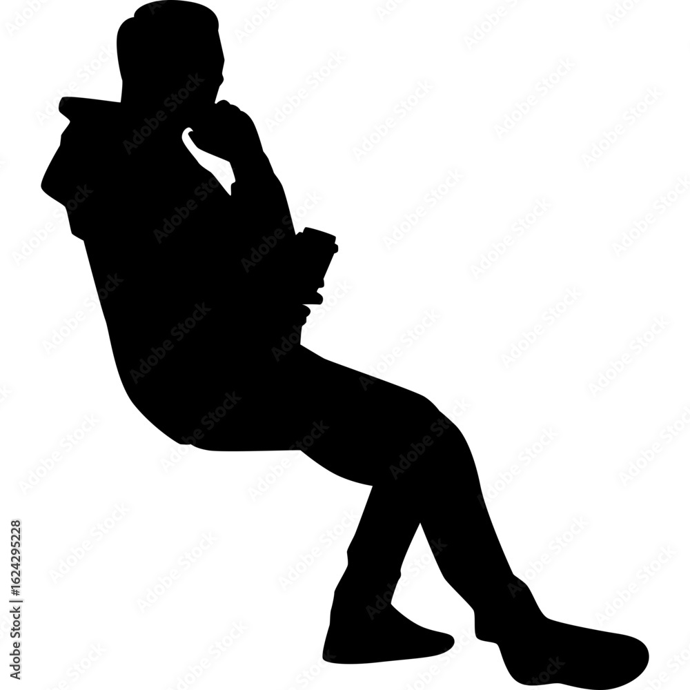 People Sitting Silhouette People Sitting Silhouette