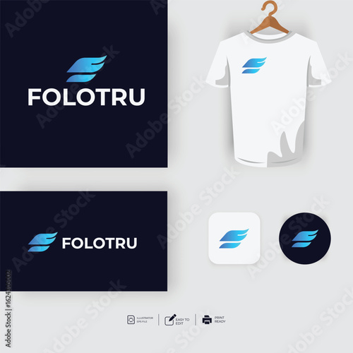 Logo template design ideas vector