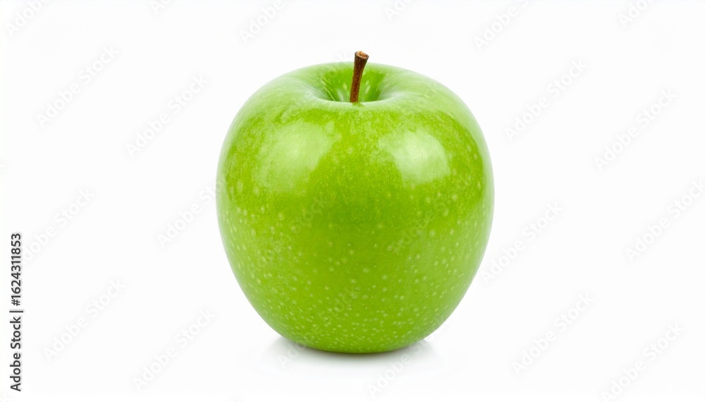 green apple on white background green apple on white background