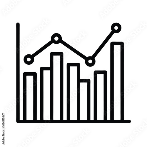 Mood Tracking Chart Outline Vector Illustration
