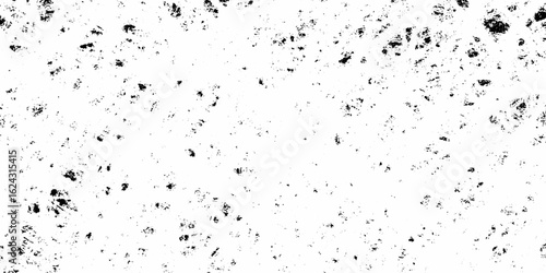 White, black dust overlay distress grungy grain, noise effect paint wall. small particles of debris and dust. crack and scratch dust paint concrete wall. subtle halftone grunge urban texture vector.