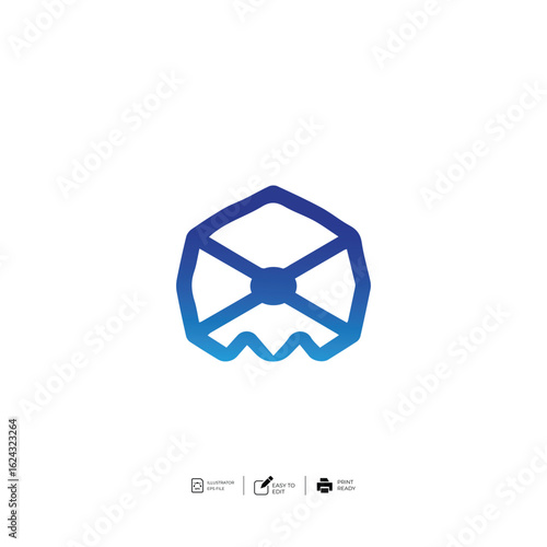 Logo template design ideas vector