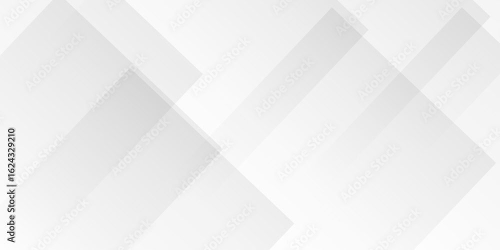 Fototapeta premium Abstract overlap triangle seamless modern white and gray color technology concept geometric line. vector background lines geomatics retro pattern of triangle shapes. White triangular web design.