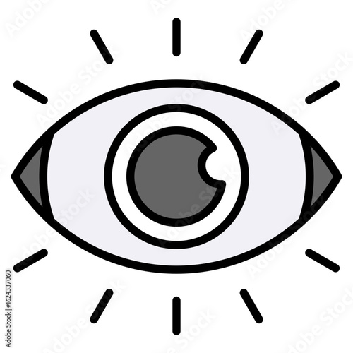 Awareness lineal color icon