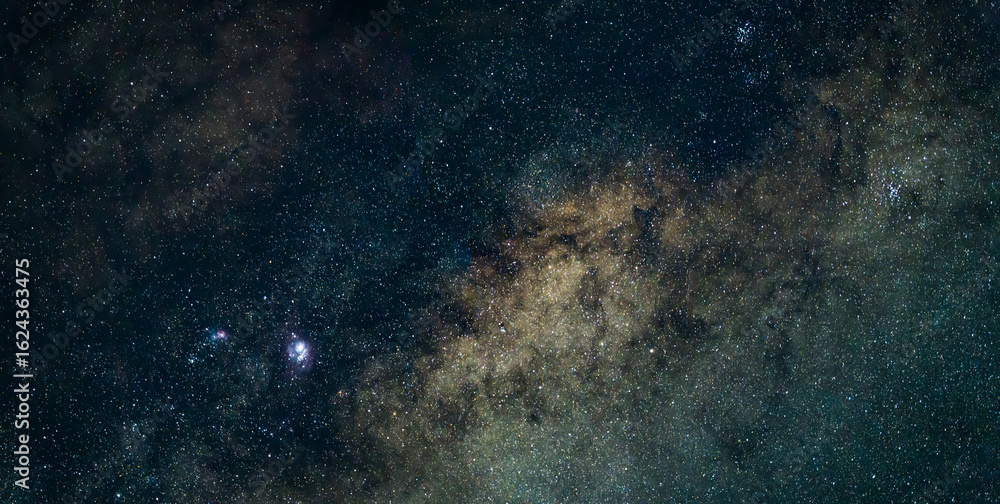 Fototapeta premium Stargazing beneath the Milky Way Galaxy