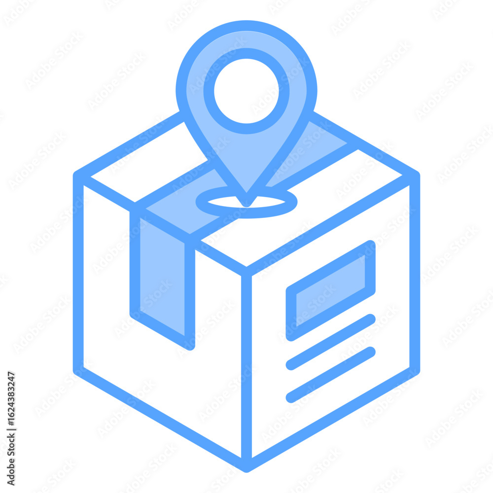 Fototapeta premium Tracking Icon