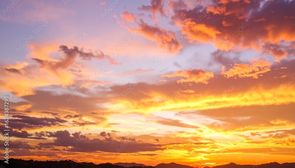 Obraz premium Colorful sunset sky (2)