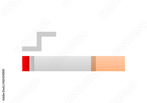 Smoking cigarette icon vector design