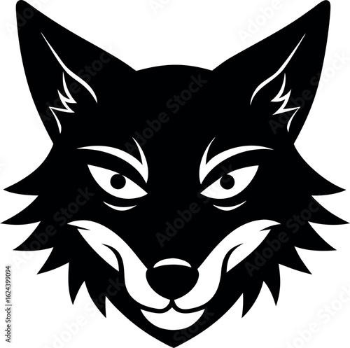 coyote smirking with one eyebrow raised expression