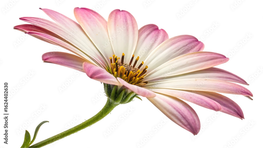 Obraz premium Pink Daisy Isolated On White Png