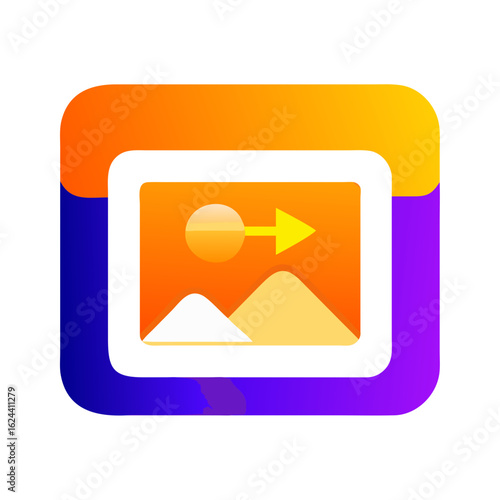 Slideshow icon Material SVG Icon