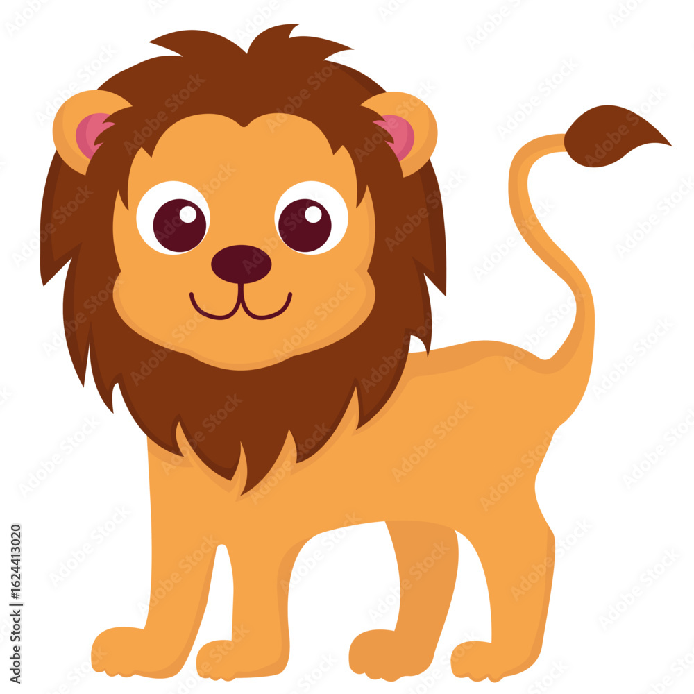 Fototapeta premium Lion Illustration