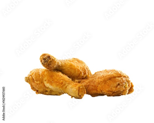 Crispy Fried Chicken Drumsticks – Golden Brown Comfort Food for Culinary & Advertising Projects