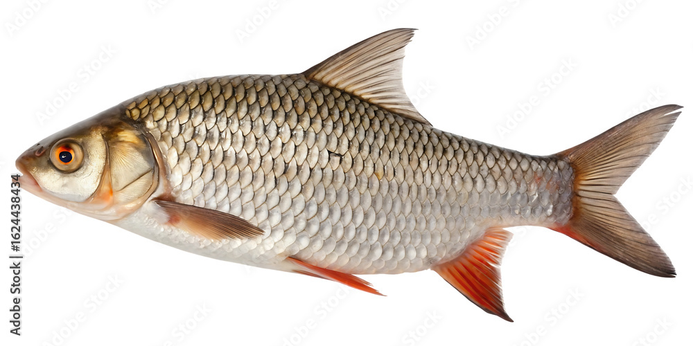 Fototapeta premium raw fresh roach fish