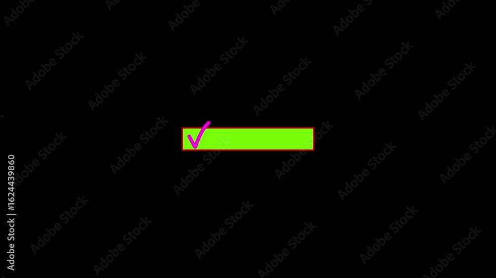 checkmark symbol on hud rectangle box. indicating approval on white background, Green check mark, tick, yes, or OK symbol with alpha channel checkmark symbol on hud rectangle box. indicating approval on white background, Green check mark, tick, yes, or OK symbol with alpha channel