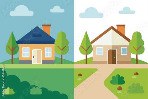 front yard transformation before and after   (1).eps