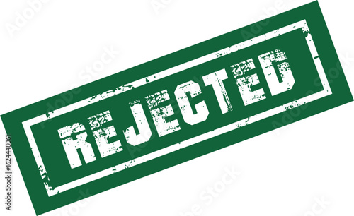 rejected important Rubber Stamp Vector Template	