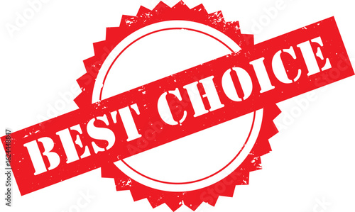Best Choice Grunge Stamp Graphic