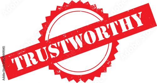 Trusttworthy Grunge Stamp Graphic