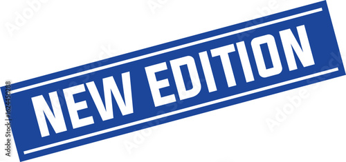 new edition Rubber Stamp Vector Template	