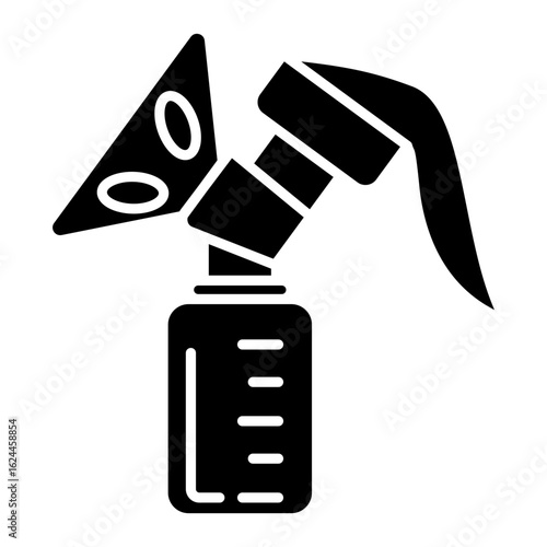Breast Pump Glyph Icon