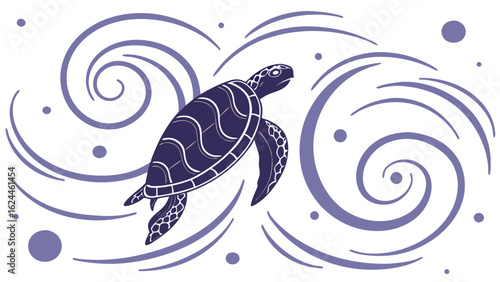 sea turtle vector