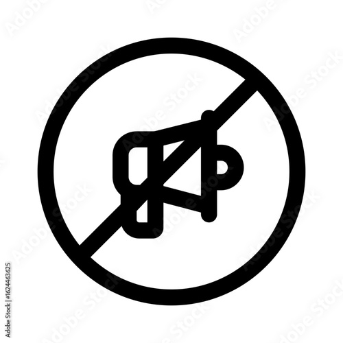 ads block line icon