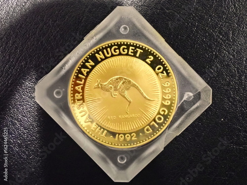 Australian gold kangaroo coin