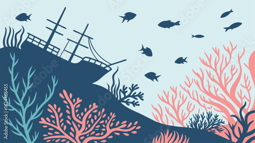 underwater world map