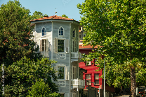 Colorful Ottoman-Era Wooden Houses with Historic Charm