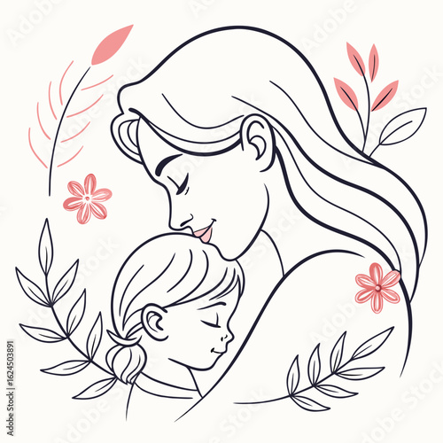 mother and daughter