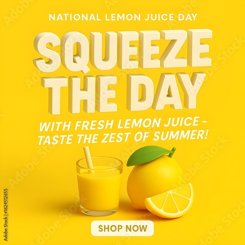 Celebrate the Bright and Tangy Lemon Juice Day