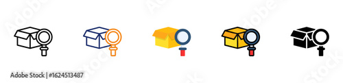 Product Search Icon Multi Style 