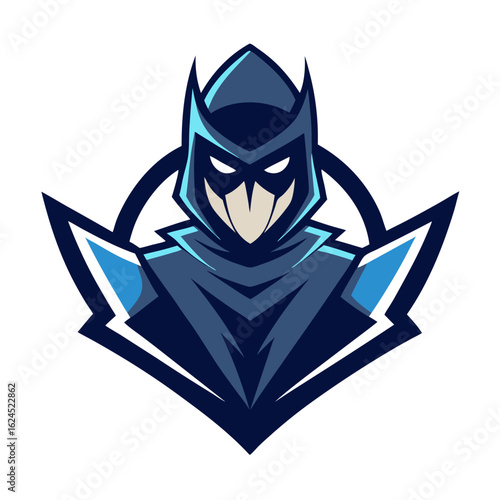 Stealth Fighter Icon with Motion Shadows for Tactical or Winter Gaming