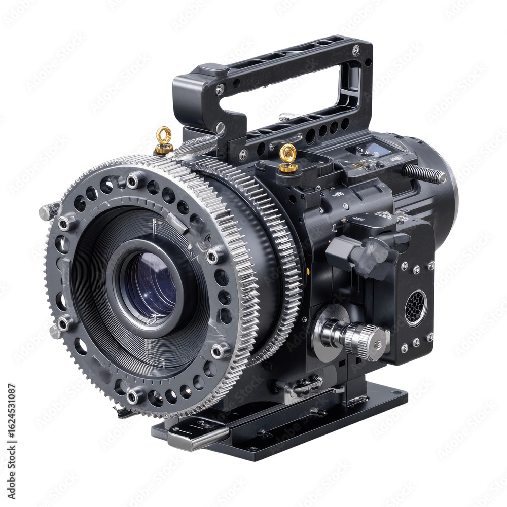 High-Resolution Cinema Camera with Advanced Lens High-Resolution Cinema Camera with Advanced Lens