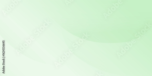 abstract green background with smooth, flowing curves and a light gradient effect. This minimalist design evokes a sense of calmness, freshness, and nature.