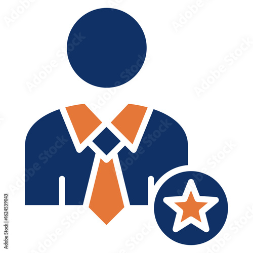 Expert solid color icon