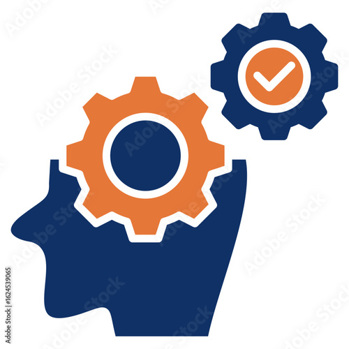 Skills solid color icon