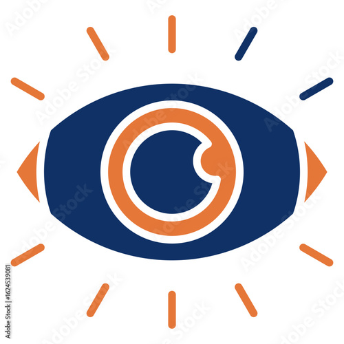 Awareness solid color icon