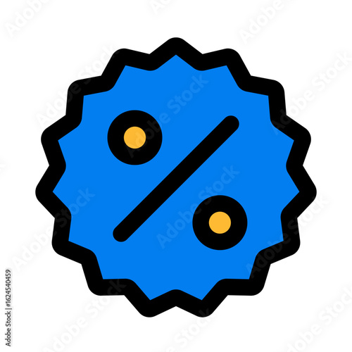 discount fill color icon