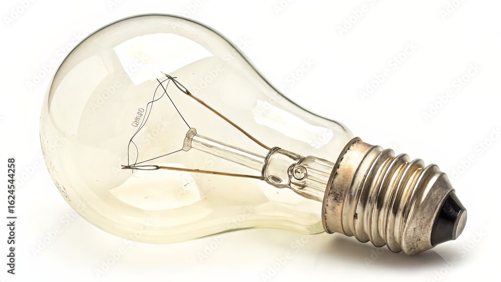 Soft Translucent Bulb on Faded White Background for Clean Interface Integration Soft Translucent Bulb on Faded White Background for Clean Interface Integration