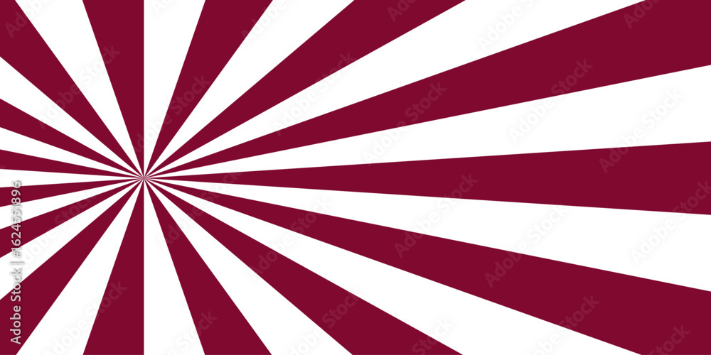 Fototapeta premium Abstract background with rays retro starburst. Funky ray elements, circle motifs.Starburst or explosion-like optical effect with dramatic, graphic, and modern appearance.curving outward in a smooth.