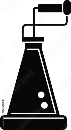 fluorometer on white background.eps