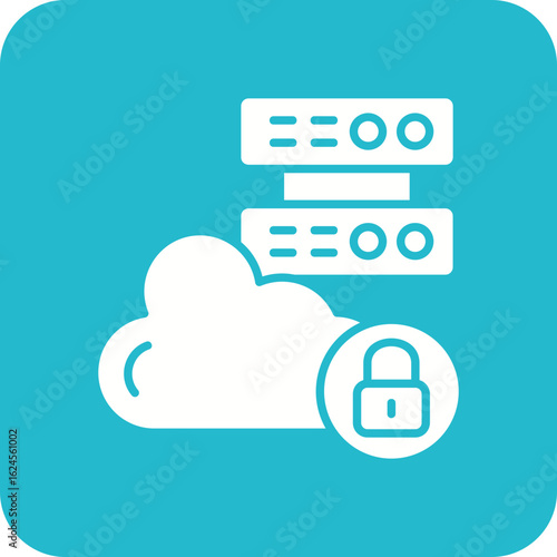 Cloud lock Icon