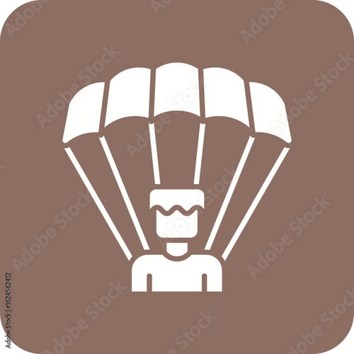 Parachuting Icon