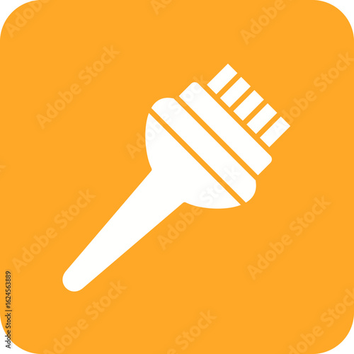 Hair dye brush Icon
