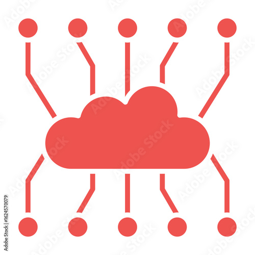 Cloud computing Icon