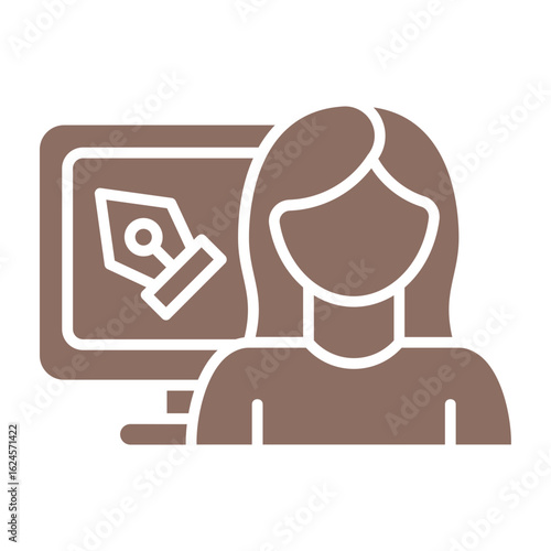 Graphic designer Icon
