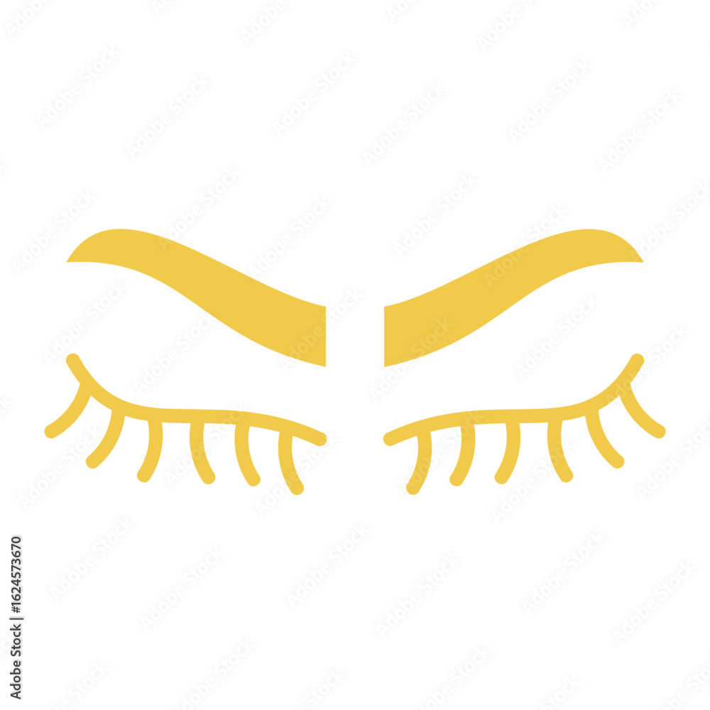Obraz premium Eyelashes Icon